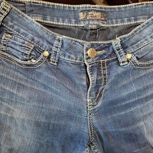 Silver suki boot cut jeans